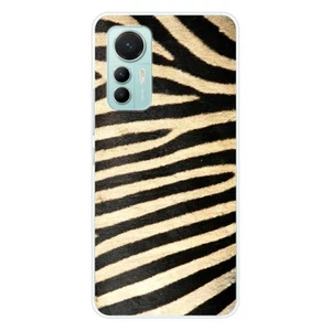 Coque en silicone imprimée compatible Xiaomi Mi 12 Lite Zèbre - Photo 1 sur 6