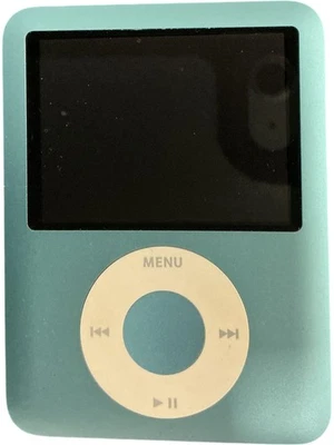 Apple iPod Nano 8GB Blue Portable MP3 Player 8185 - Image 1 of 3