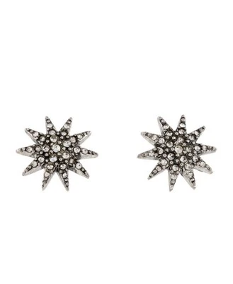 Lulu Frost Crystal Star Stud Earrings - NEW - Image 1 of 3