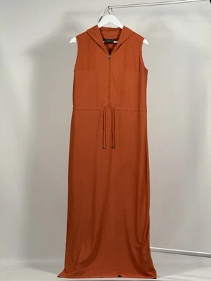 FENDI Sleeveless hooded maxi Dress vintage F42  - Image 1 of 4