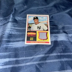 2025 Topps Heritage Clubhouse Collection Relic CCR-JS Juan Soto New York Yankees - Picture 1 of 2