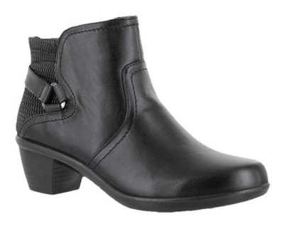 Botines Easy Street para mujer talla 8 Comfort Wave negros ¡Envío gratuito! Foto 1 de 4