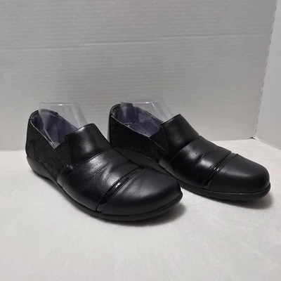 Zapatos Naot Talla 10 Mujer 41 Miro Mocasines Sin Cordones Planos Cuero Negro Paisley Foto 1 de 4