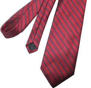 Brooks Brothers 346 Red Blue Silk Tie Stripe Preppy Ivy Style Academia 3.875" - Picture 1 of 4