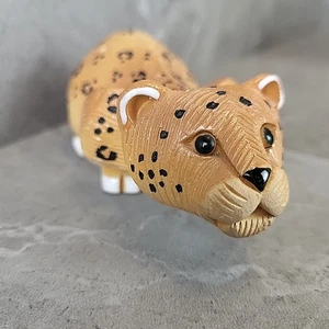 Artesania Rinconada Leopard Figurine Big Cat Uruguay Signed VGUC - Picture 1 of 11