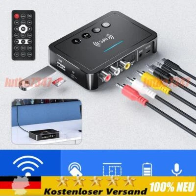 Ricevitore 3In1 Bluetooth 5.0 Trasmettitore Ricevitore NFC HiFi Stereo Audio Adattatore AUX - Immagine 1 di 4