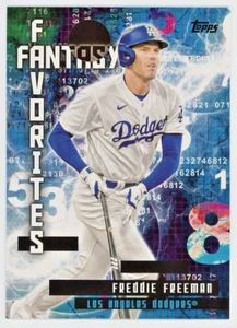 2024 Topps #FF13 Freddie Freeman Fantasy Favorites Los Angeles Dodgers - Picture 1 of 2