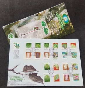 [SJ] XXI IUFRO World Congress Malaysia 2000 Flower Forest Fish (FDC) *see scan - Picture 1 of 8
