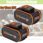 2 batterie 7,0 Ah per batteria Worx 20 V MAX 8,0 Ah WA3551.1 WA3572 WA3553 WX390 WX176 DHL