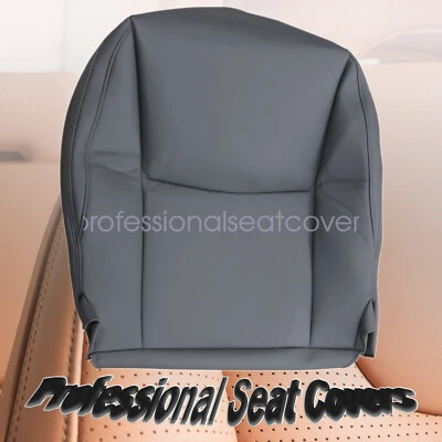 Cubierta de asiento de cuero gris oscuro para parte inferior del conductor Lexus GX470 2003-2007 2008 2009 Foto 1 de 4