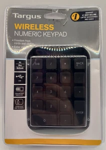 Brand New Targus AKP11US Wireless Numeric Keyboard Keypad Sealed - Picture 1 of 6