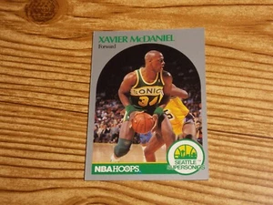1990-91 Hoops #280 Xavier McDaniel Seattle Supersonics - Picture 1 of 2