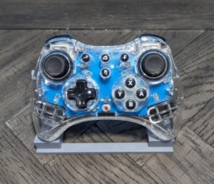 Afterglow Pro Controller for the Wii U PL-8622 Clear Blue Controller - Picture 1 of 2