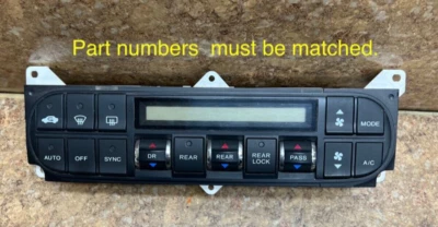 ⁉️05 06 07 2005 2006 2007 HONDA ODYSSEY CLIMATE CONTROL UNIT  79600-SHJ-A410⁉️ - Image 1 of 4