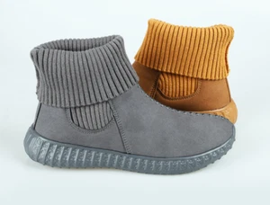 Botas de kung fu de caña alta de invierno Shaolin monje más zapatos cálidos de terciopelo de suela suave - Imagen 1 de 18