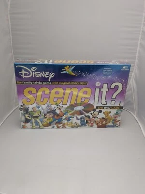Disney Scene It DVD Trivia Board Game 2004 Mattel 100% New & Sealed Age 6+ - Image 1 of 2