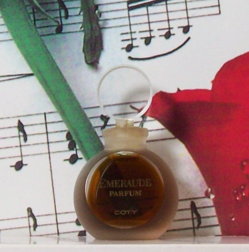 Emeraude Perfume Splash 0,25 OZ Por Coty. Vintage Foto 1 de 1