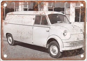 Vintage Lloyd LT 600 Automobile Ad Reproduction Retro Look Metal Sign A1470 - Picture 1 of 2