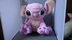 Disney Parks Lilo & Stitch Freundin Engel rosa lila 13 Zoll Plüschtier Stofftier - Bild 1 von 5