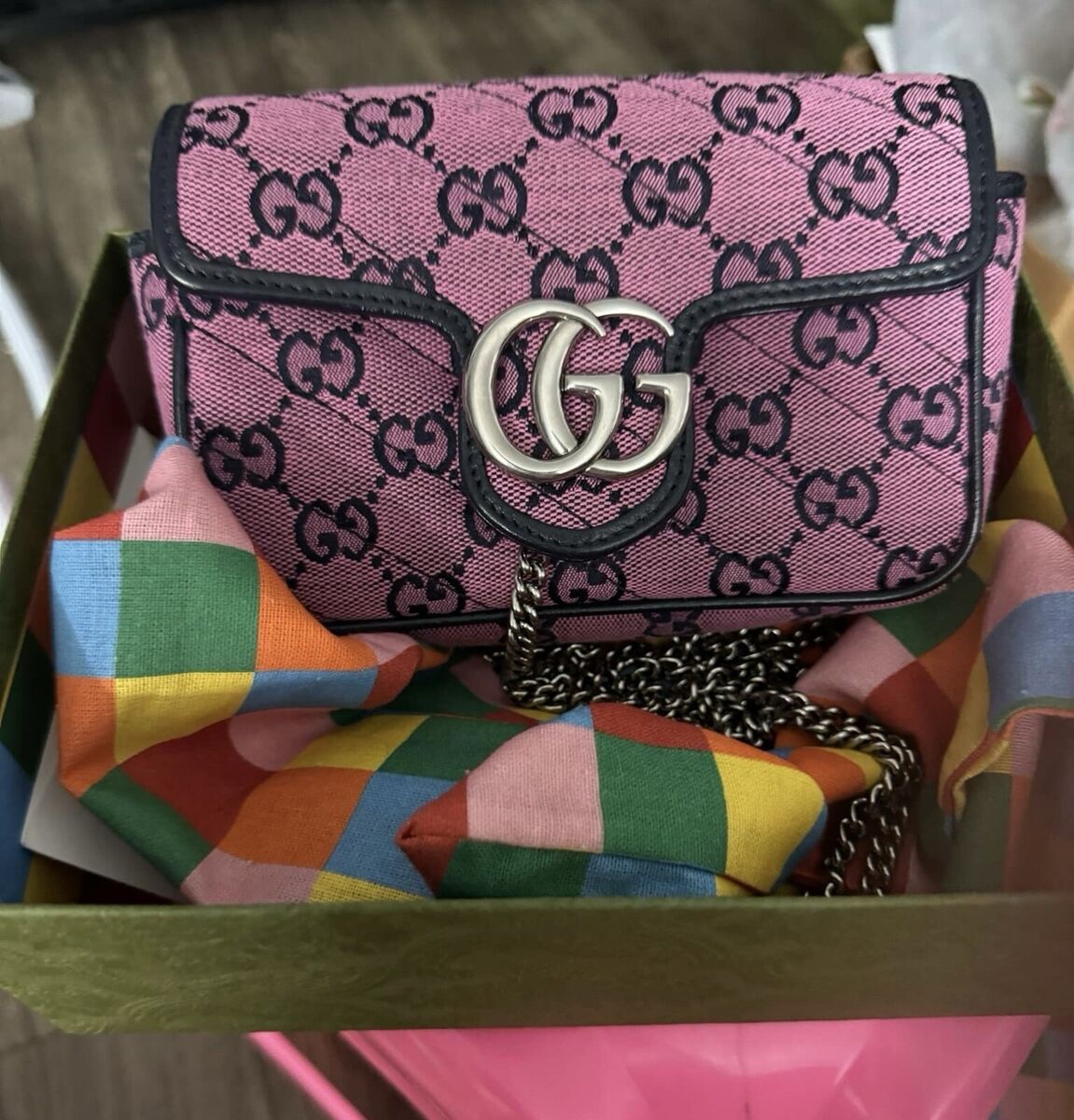 Gucci Marmont Pink Bags & Handbags for Women for sale - eBay Gucci Marmont Pink Bags & Handbags for Women for sale - eBay