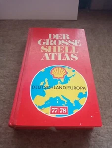 Shell Atlas für Oldtimer 1977/78, Öl, Benzin, Fett, Tankstelle, - Bild 1 von 9
