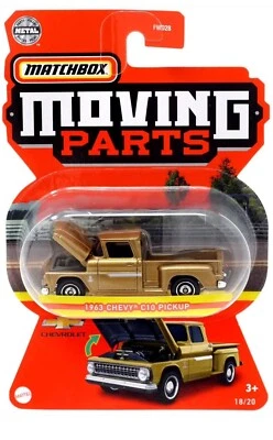 Matchbox Moving Parts 1963 Chevy C10 Pickup Diecast Vehicle - Image 1 of 2