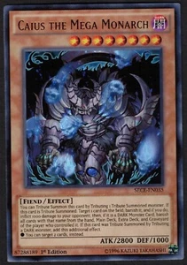 Yugioh Caius the Mega Monarch SECE-EN035 Ultra Rare 1st Ed - VLP - Bild 1 von 2