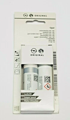 (912,50€/1L) Original Opel Lackstift Mineralweiß 187 GWA Mineral Weiß 95599055 - Bild 1 von 4