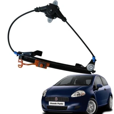 ALZACRISTALLI ALZAVETRI MANUALE POSTERIORE DESTRO PUNTO GRANDE PUNTO / PUNTO EVO - Immagine 1 di 4