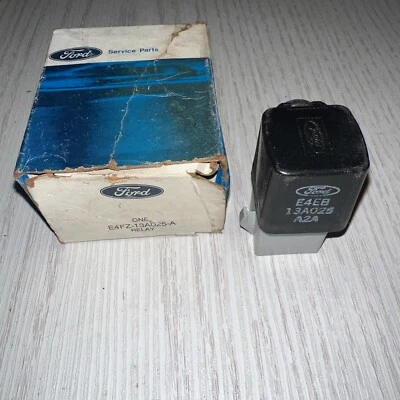 NOS 1984-1986 Ford Mustang SVO Headlight Dimmer 1983-1988 Thunderbird Lock Relay — 第 1/2 张图片