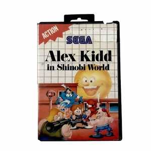 Alex Kidd In Shinobi World - Sega Master System - Tested & Working - Free Post - Picture 1 of 5