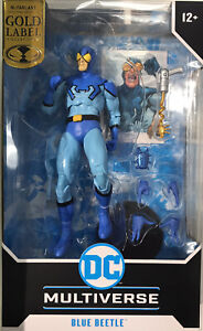DC Multiverse McFarlane Gold Label Blue Beetle Exclusive 7” Figure New In Hand