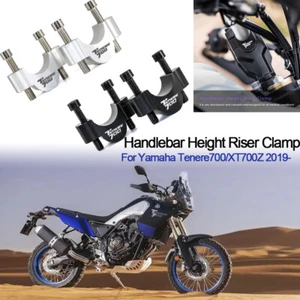 20mm For Yamaha Tenere700/XTZ07 New Motorcycle Head Handlebar Height Riser Clamp - Picture 1 of 11