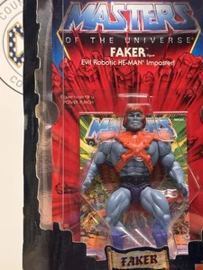 Mattel Masters of the Universe Commemorative Faker Action Figure - Picture 1 of 8