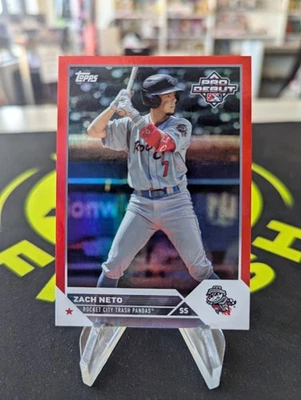 2023 Topps Pro Debut Zach Neto #PDC-94 Red Foil /10🔥🔥 - Image 1 of 4