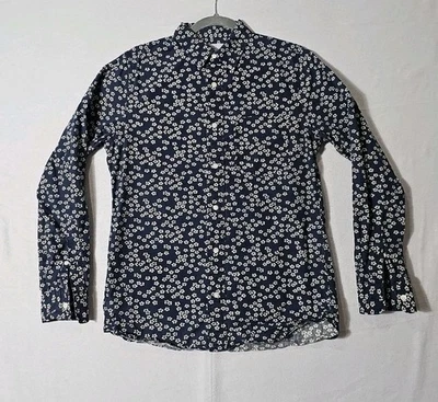 Jack Spade Dress Shirt Men's Size Small Blue White AOP Long Sleeve Button Up - Image 1 of 4