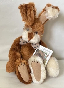 Rare Heidi Miller 14” Limited Edition #10/25 “Simon Huggybunny” Mohair Rabbit - Picture 1 of 7