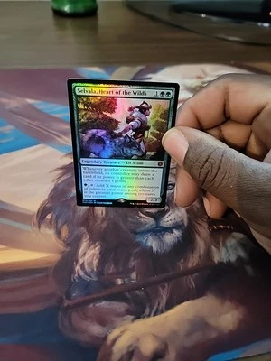 Selvala, Heart of the Wilds Conspiracy: Take the Crown Foil - Image 1 of 4