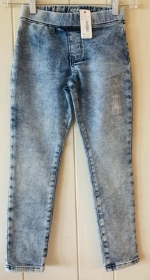Pantalones de mezclilla azules Gymboree Jeggings, niñas talla 6 $39,50, nuevos con etiquetas Foto 1 de 4