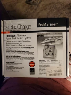ProMariner 23246 ProlsoCharge100 1/2 - 2 Battery, 1 Alternator, 24 VDC - NEW - Image 1 of 4