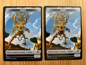MTG Magic 2x Servo TOKEN (Modern Horizons 3) M/NM Eng - Bild 1 von 1