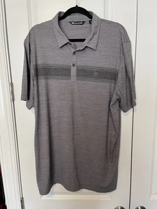 Polo Travis Matthew Gris Rayas Talla XL - Imagen 1 de 5