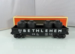 Lionel 6-26905 Spur O Bethlehem Stahl Gondel Zugwagen #6462 mit vier Kanistern - Bild 1 von 13