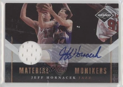 2010-11 Panini Limited Material Monikers /25 Jeff Hornacek #23 Auto - Image 1 of 2