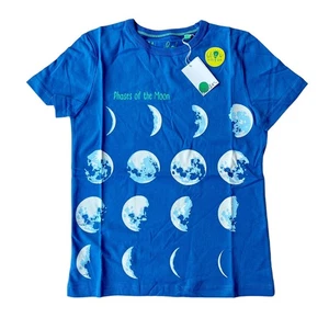 NWT Mini Boden Moon Glow In The Dark Tee 9/10 - Picture 1 of 6