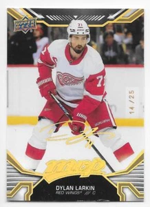 22/23 UPPER DECK MVP SUPER SCRIPT PARALLEL #18 Dylan Larkin #14/25 *Damaged* - Picture 1 of 1