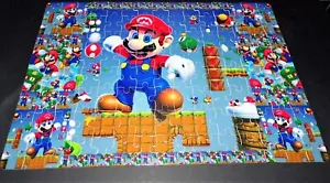 Super Mario Jigsaw, Personalised, 120 pcs, Kids, Adults, Jigsaw, Approx A4 Size. - Picture 1 of 5