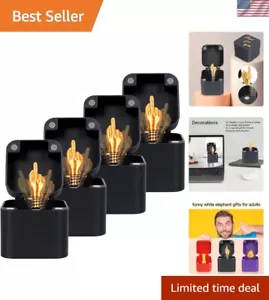 Quirky Middle Finger Gift Set - 4 Funny Tabletop Prank Boxes for Laughter - Picture 1 of 10