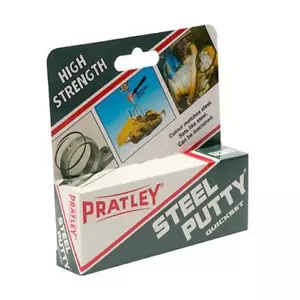 6 x Pratley Stahl Metallkleber Epoxidkitt 125g 84136 Neu - Bild 1 von 1