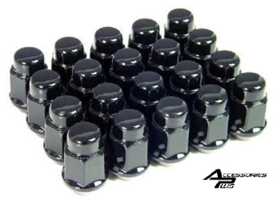 20 piezas BUICK RENDEZVOUS/ROADMASTER/SKYHAWK TUERCAS NEGRAS 12 x 1,50 # AP-1907BK Foto 1 de 2